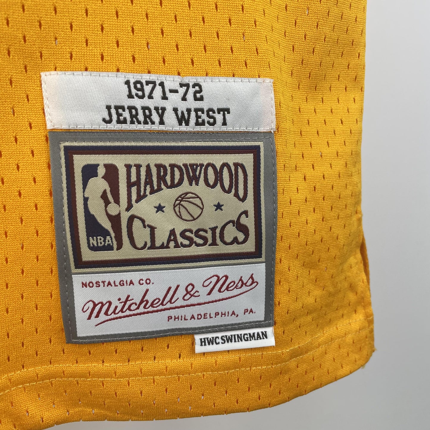 Swingman Los Angeles Lakers Mitchell & Ness Hardwood Classics 1971/72 Jersey