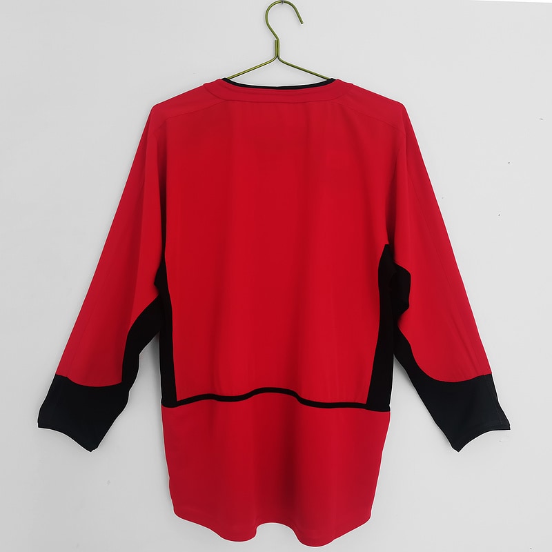 Manchester United 02/04 Home Retro Long Sleeve Shirt