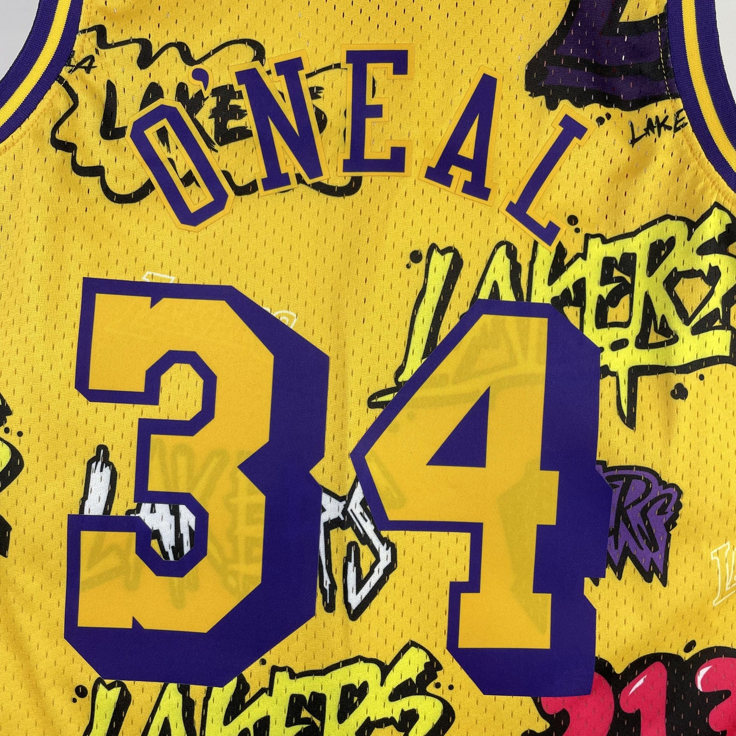 Swingman Slap Sicker Los Angeles Lakers Mitchell & Ness 1996/97 Jersey
