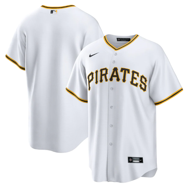 Pittsburgh Pirates White Jersey