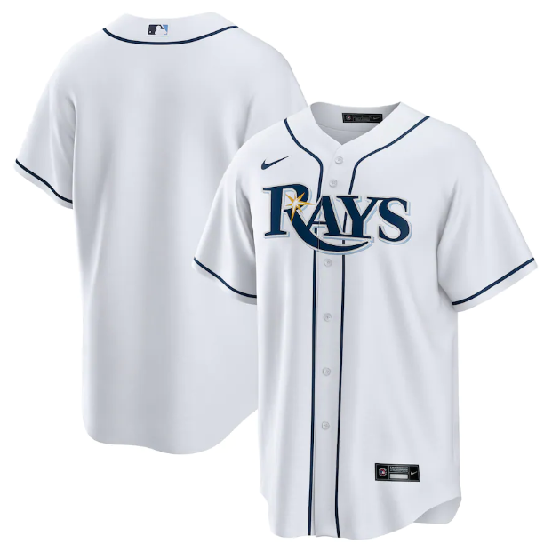 Tampa Bay Rays White Jersey