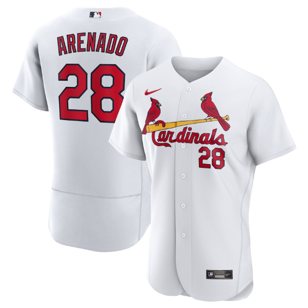 Saint Louis Cardinals Authentic White Jersey