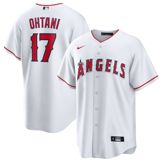 Los Angeles Angels White Jersey