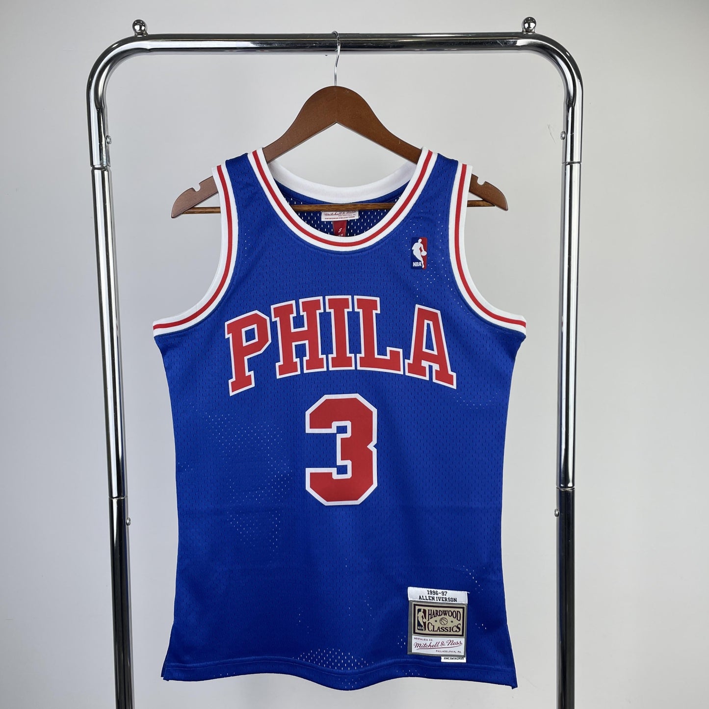 Swingman Philadelphia 76ers Mitchell & Ness Hardwood Classics 1996/97 Jersey