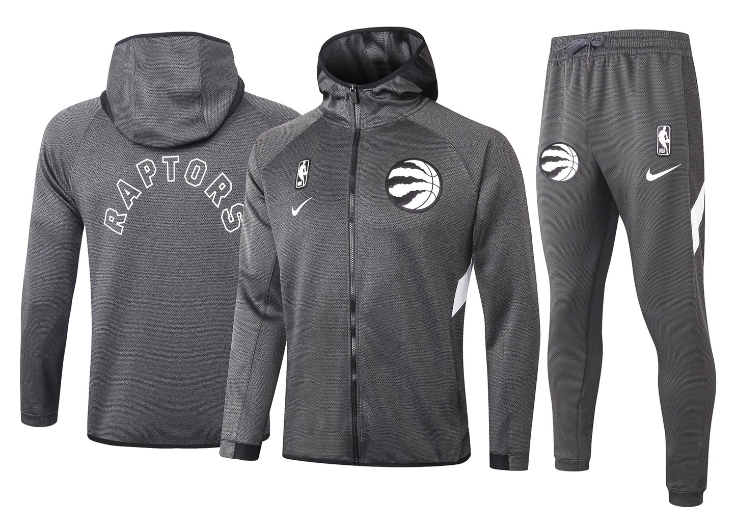 Toronto Raptors NBA Therma Flex Black Training Tracksuit