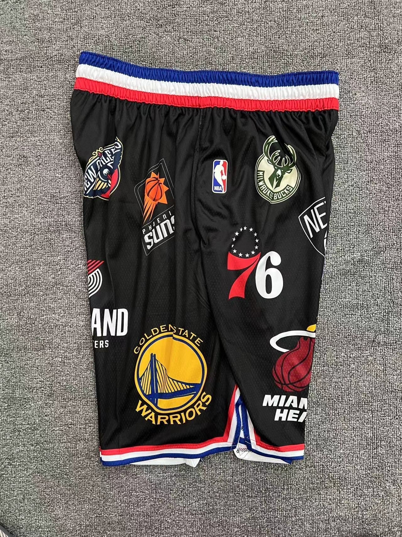 Supreme x NBA Black Shorts