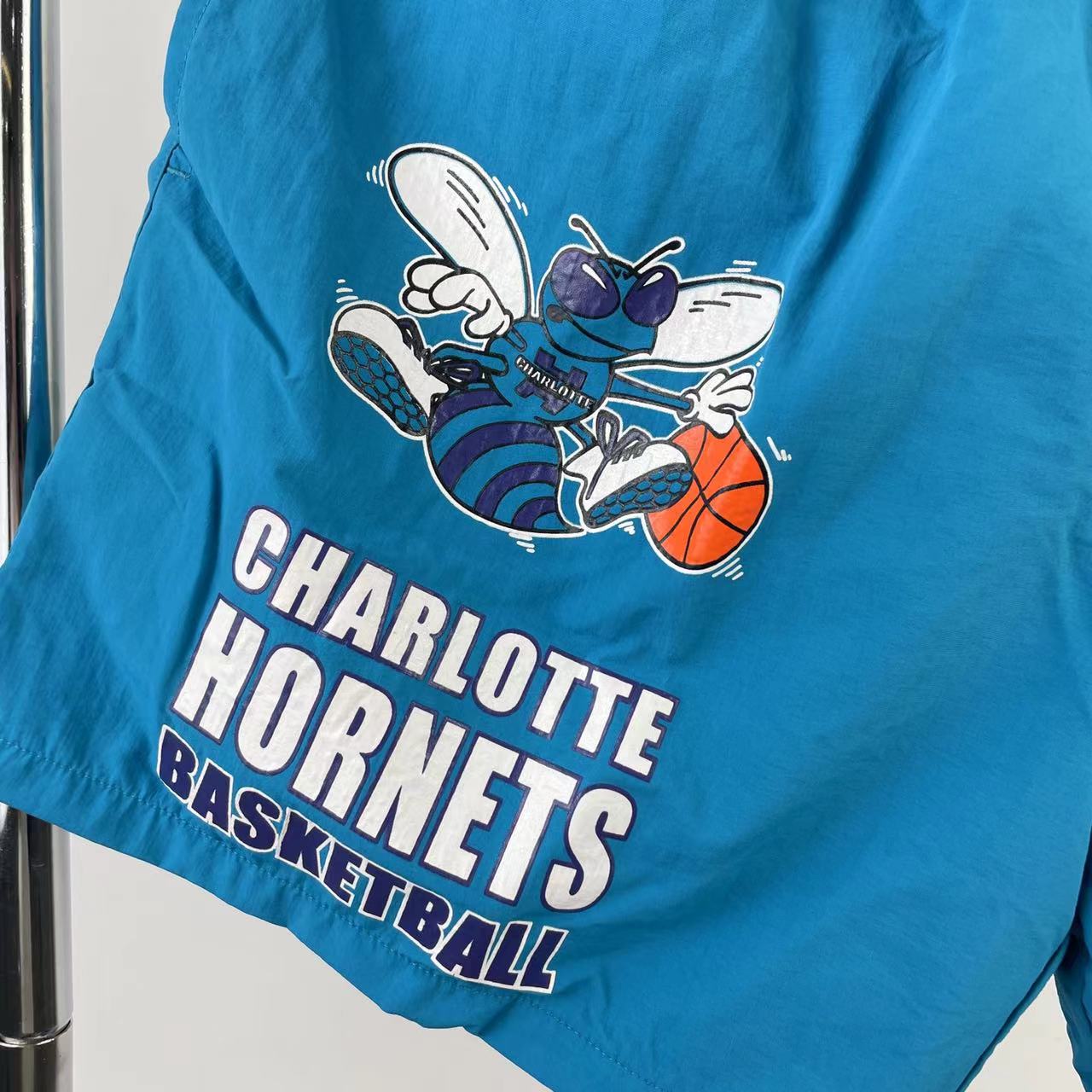 Charlotte Hornets Mitchell & Ness Woven Shorts