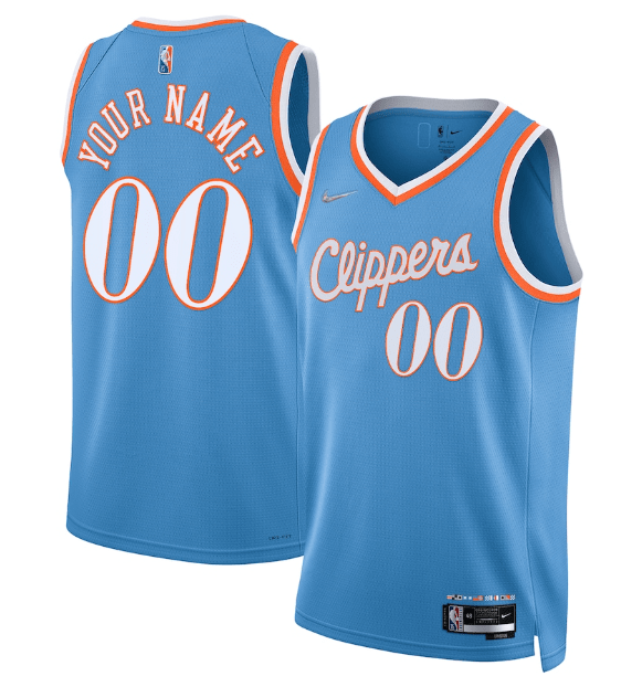 Los Angeles Clippers City Edition Diamante 75th Jersey