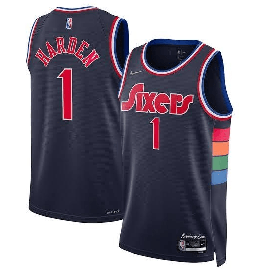 Philadelphia 76ers City Edition Diamante 75th Jersey