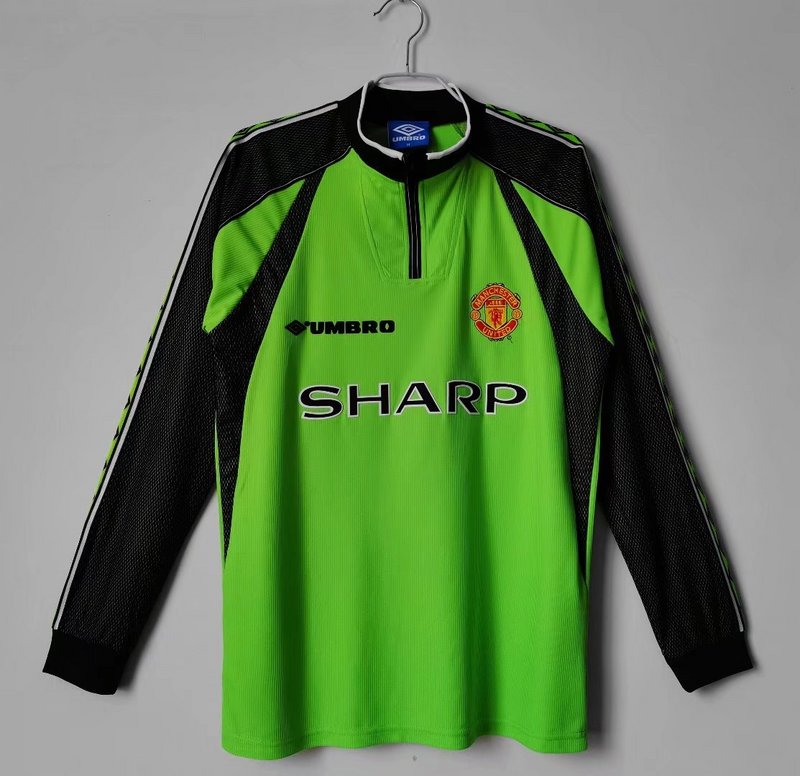 Manchester United 98/99 Goalkeeper Retro Long Sleeve Shirt