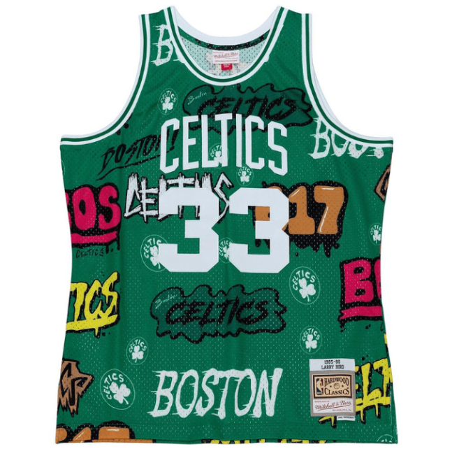 Swingman Slap Sicker Boston Celtics Mitchell & Ness 1985/86 Jersey