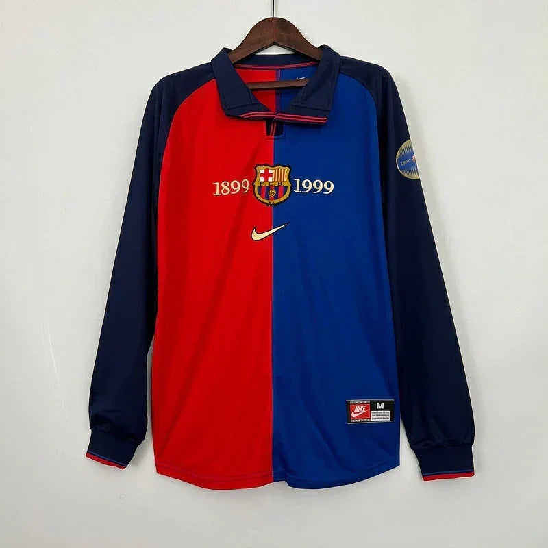 Barcelona 99/00 Retro Long Sleeve Shirt