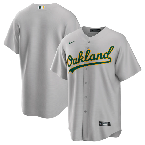 Oakland Athletics Gray Jersey