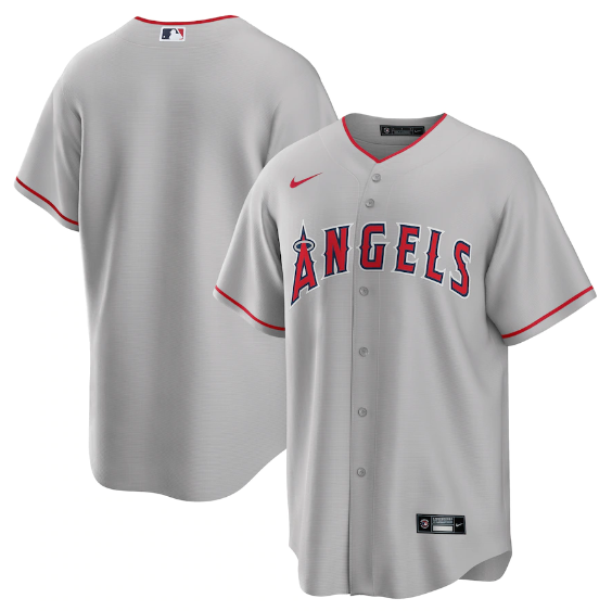 Los Angeles Angels Gray Jersey
