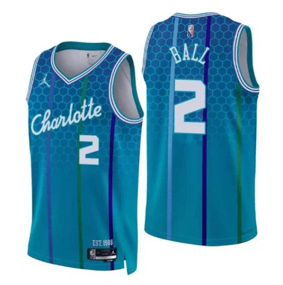 Charlotte Hornets City Edition Diamante 75th Jersey