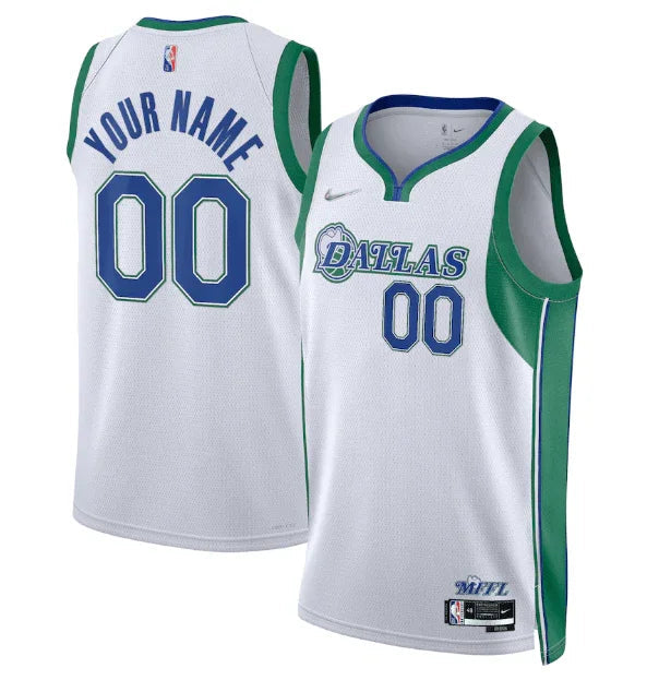 Dallas Mavericks City Edition Diamante 75th Jersey
