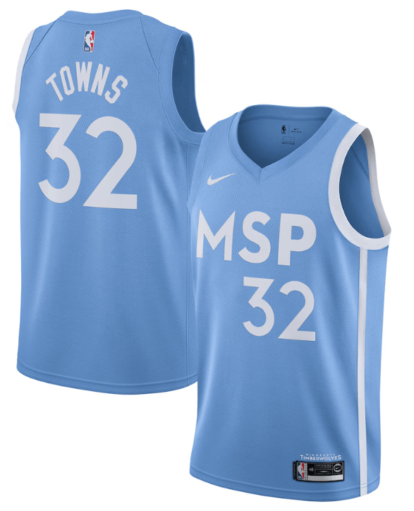 Minnesota Timberwolves City Edition 19/20 Jersey