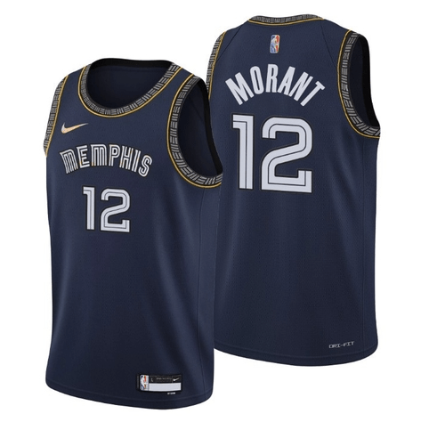 Memphis Grizzlies City Edition Diamante 75th Jersey