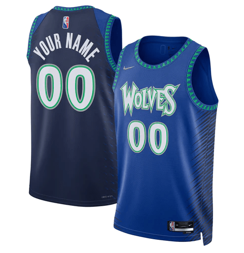 Minnesota Timberwolves City Edition Diamante 75th Jersey