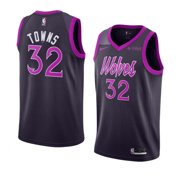 Minnesota Timberwolves City Edition 18/19 Jersey