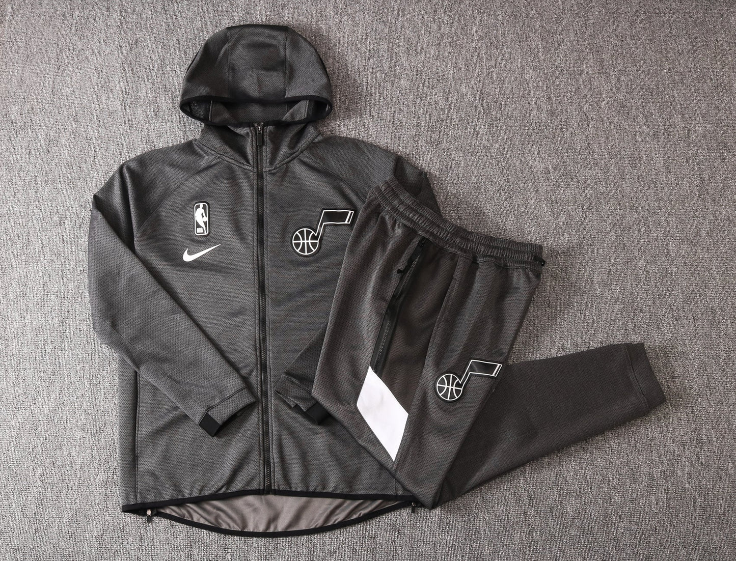 Utah Jazz NBA Therma Flex Black Training Tracksuit