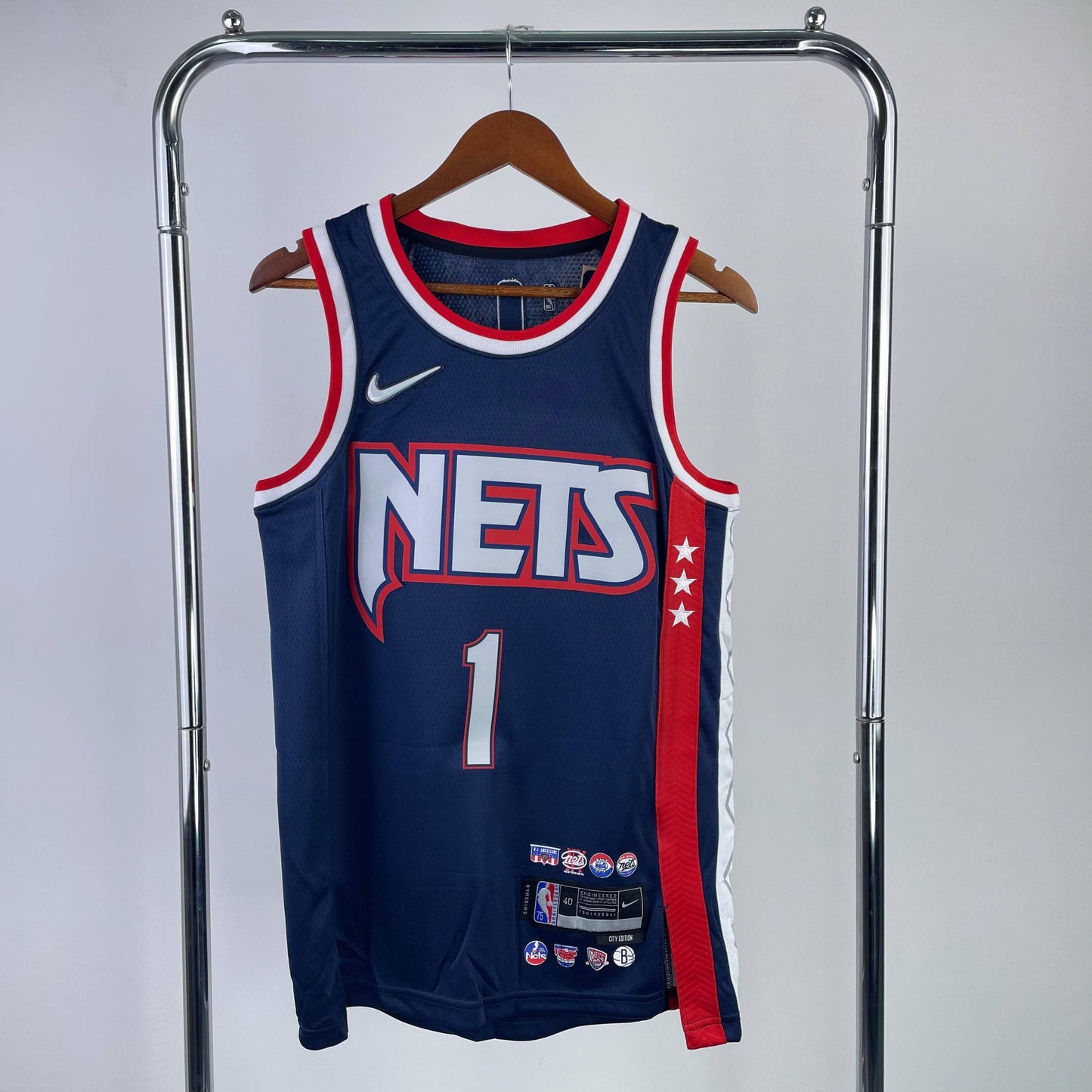Brooklyn Nets City Edition Diamante 75th Jersey