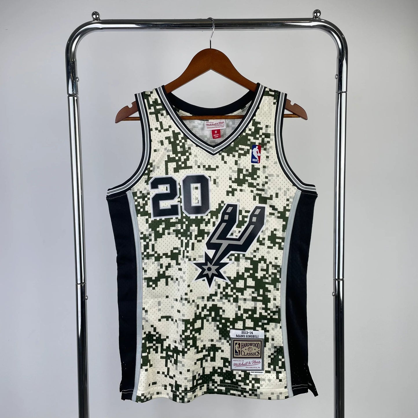 Swingman San Antonio Spurs Mitchell & Ness Hardwood Classics 2013/14 Jersey
