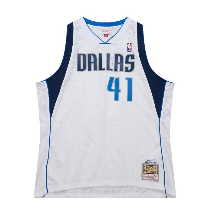 Swingman Dallas Mavericks Mitchell & Ness Hardwood Classics 2010/11 Jersey