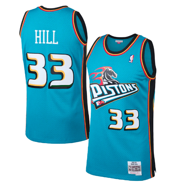 Jersey Swingman Detroit Pistons Mitchell & Ness Hardwood Classics 1998/99 Jersey