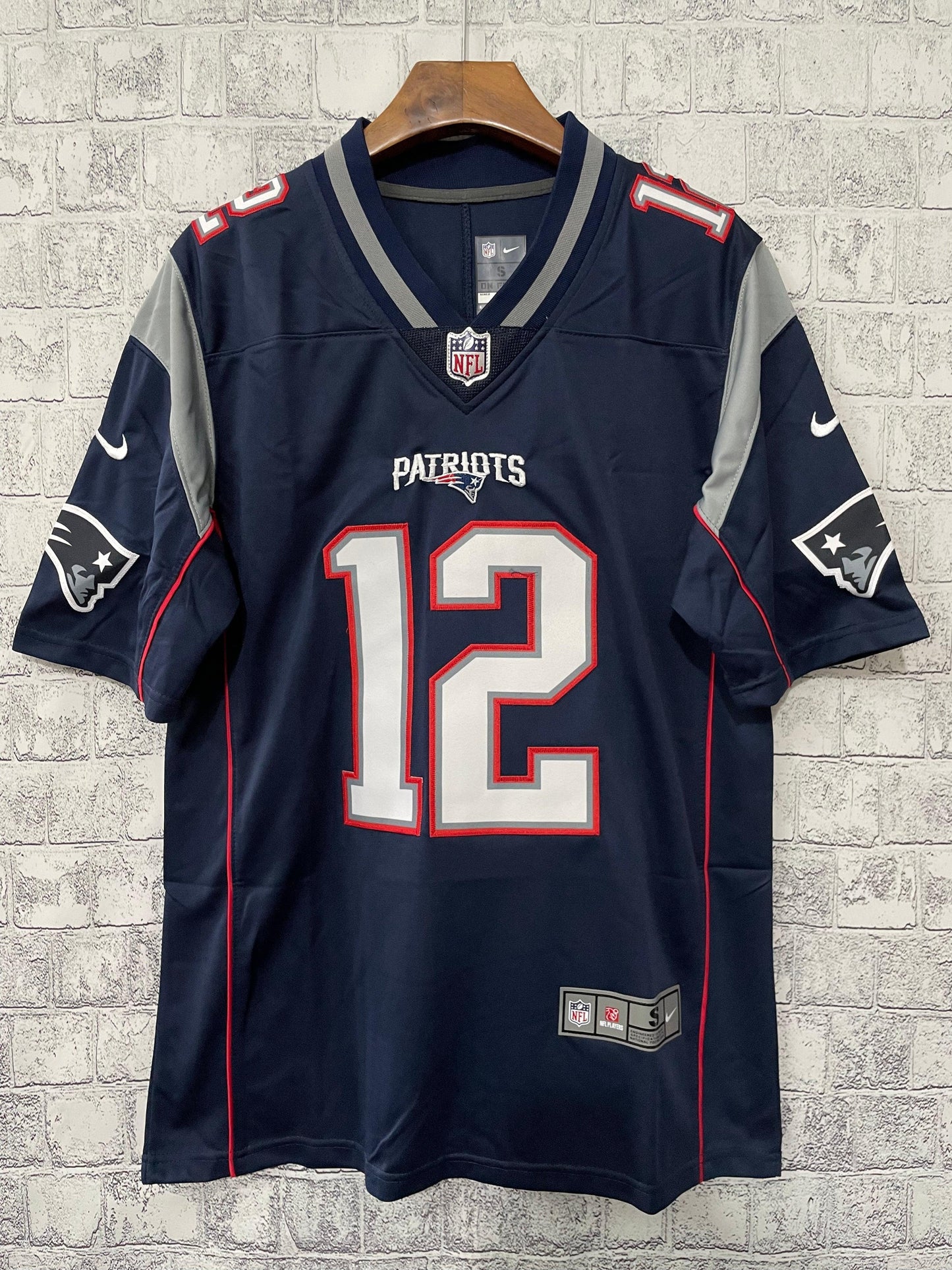 Vapor Limited New England Patriots Blue Jersey