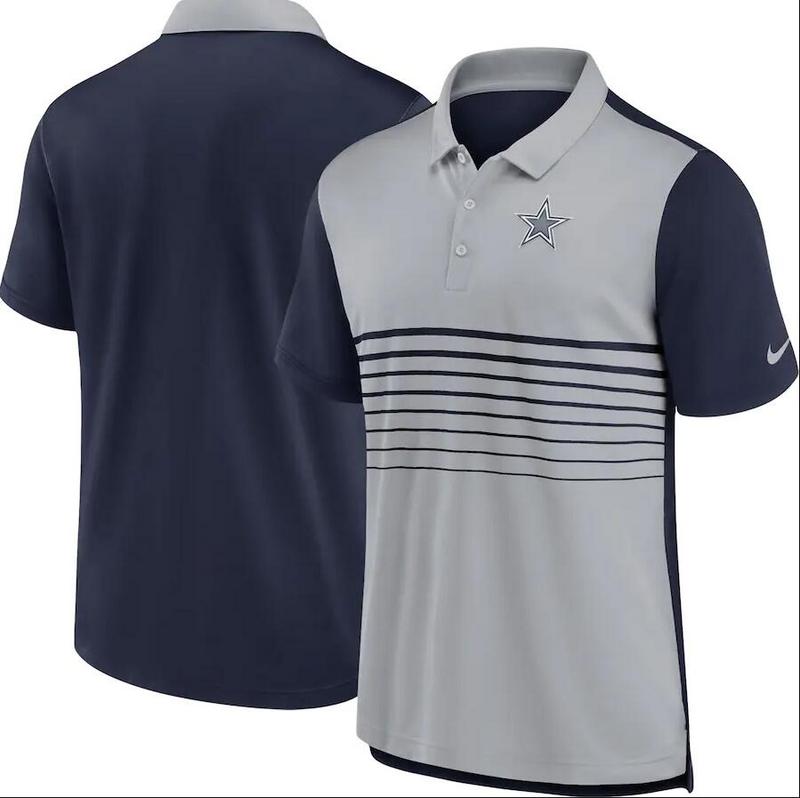 Dallas Cowboys Gray/Blue Polo