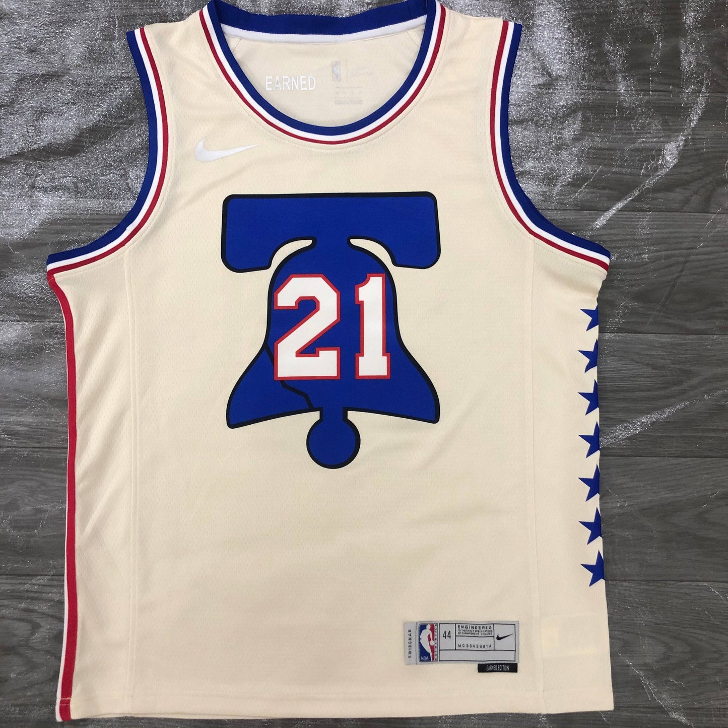 Philadelphia 76ers Earned Edition 20/21 Jersey