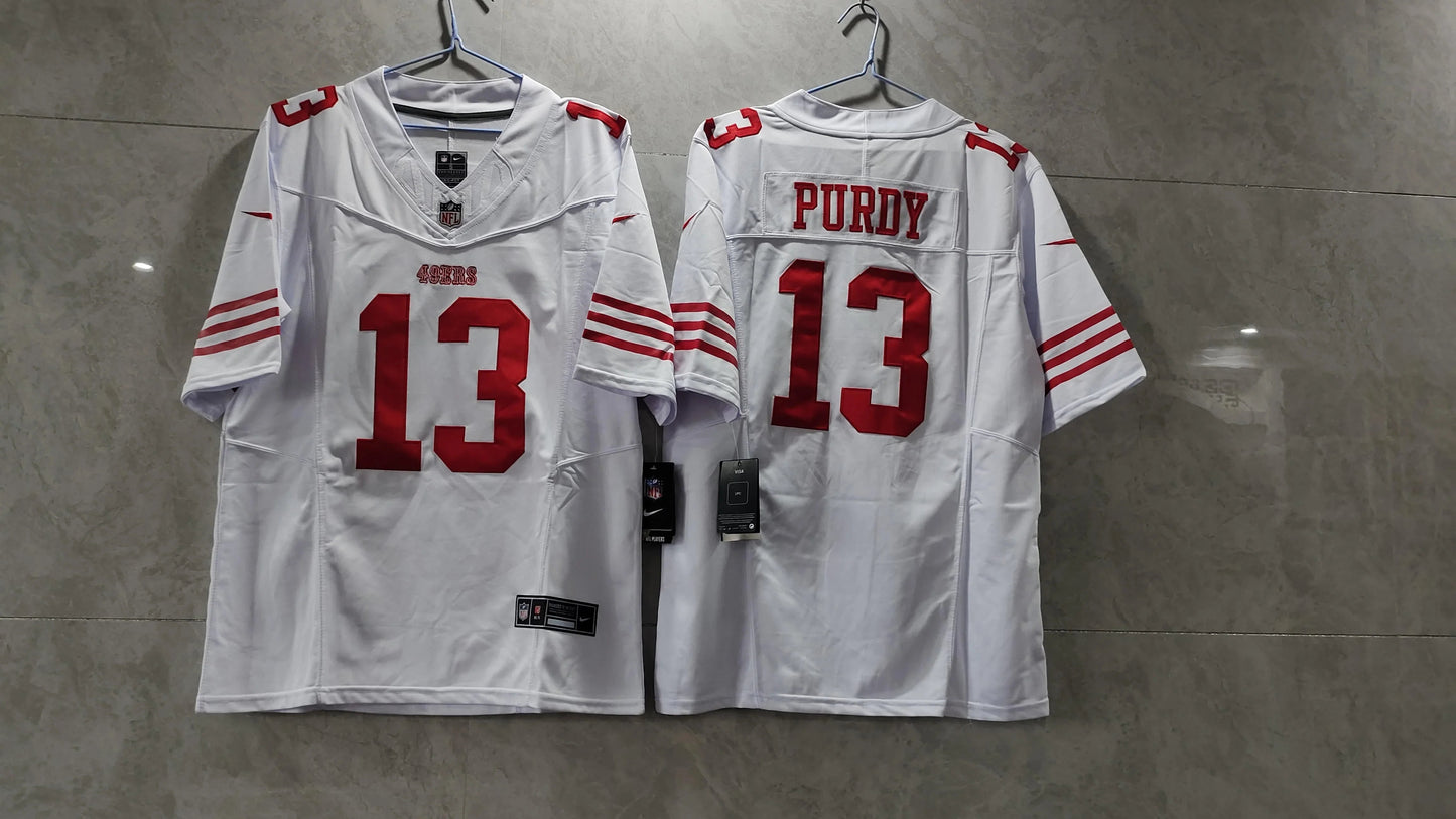 Vapor F.U.S.E Limited San Francisco 49ers White Jersey