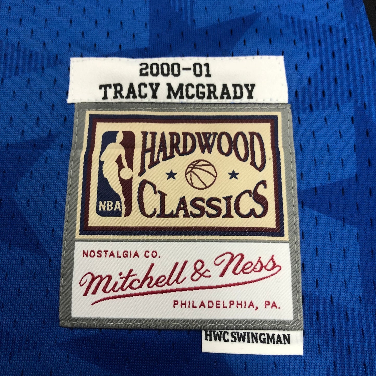 Swingman Orlando Magic Mitchell & Ness Hardwood Classics 2000/01 Blue Jersey