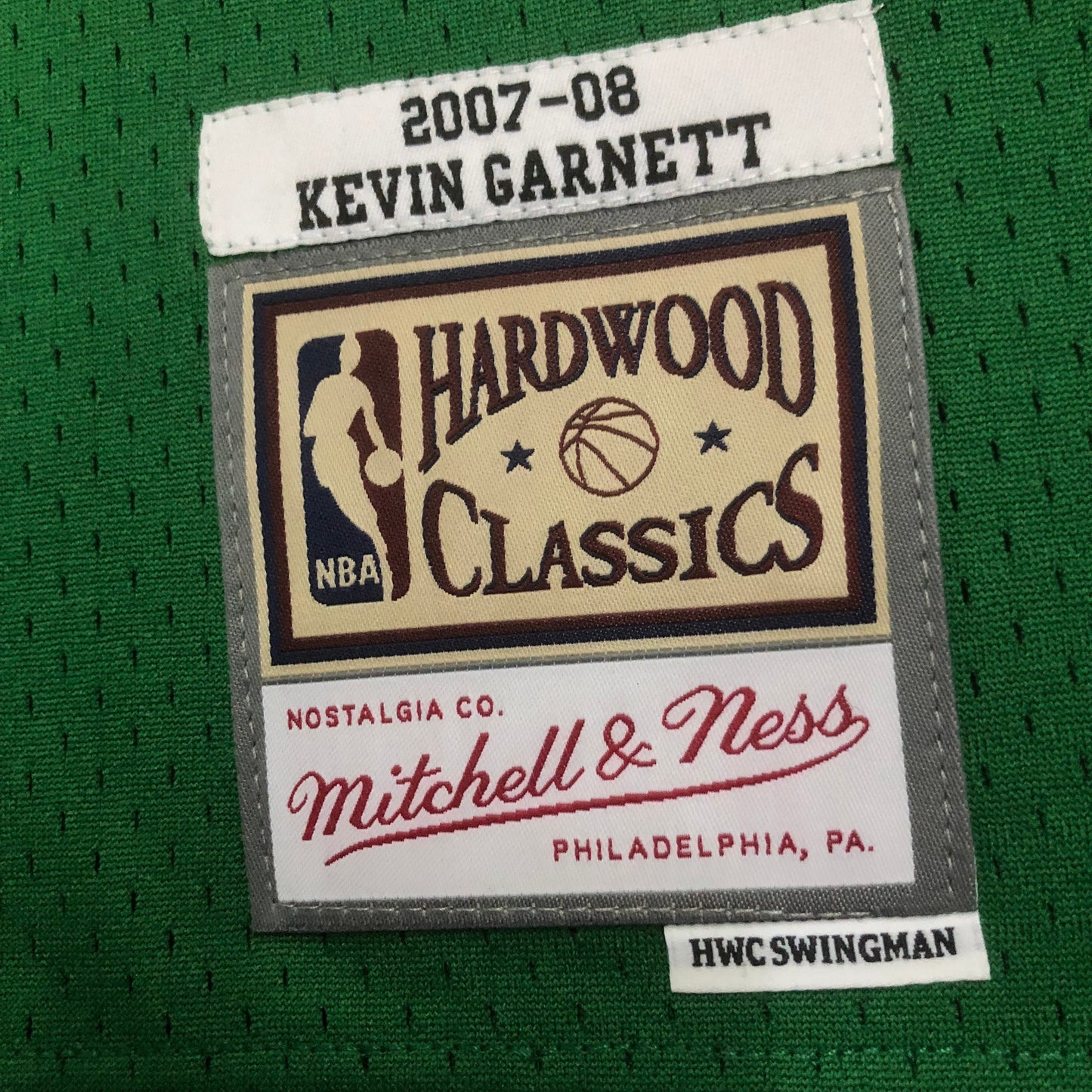 Swingman Boston Celtics Mitchell & Ness Hardwood Classics 2007/08 Jersey