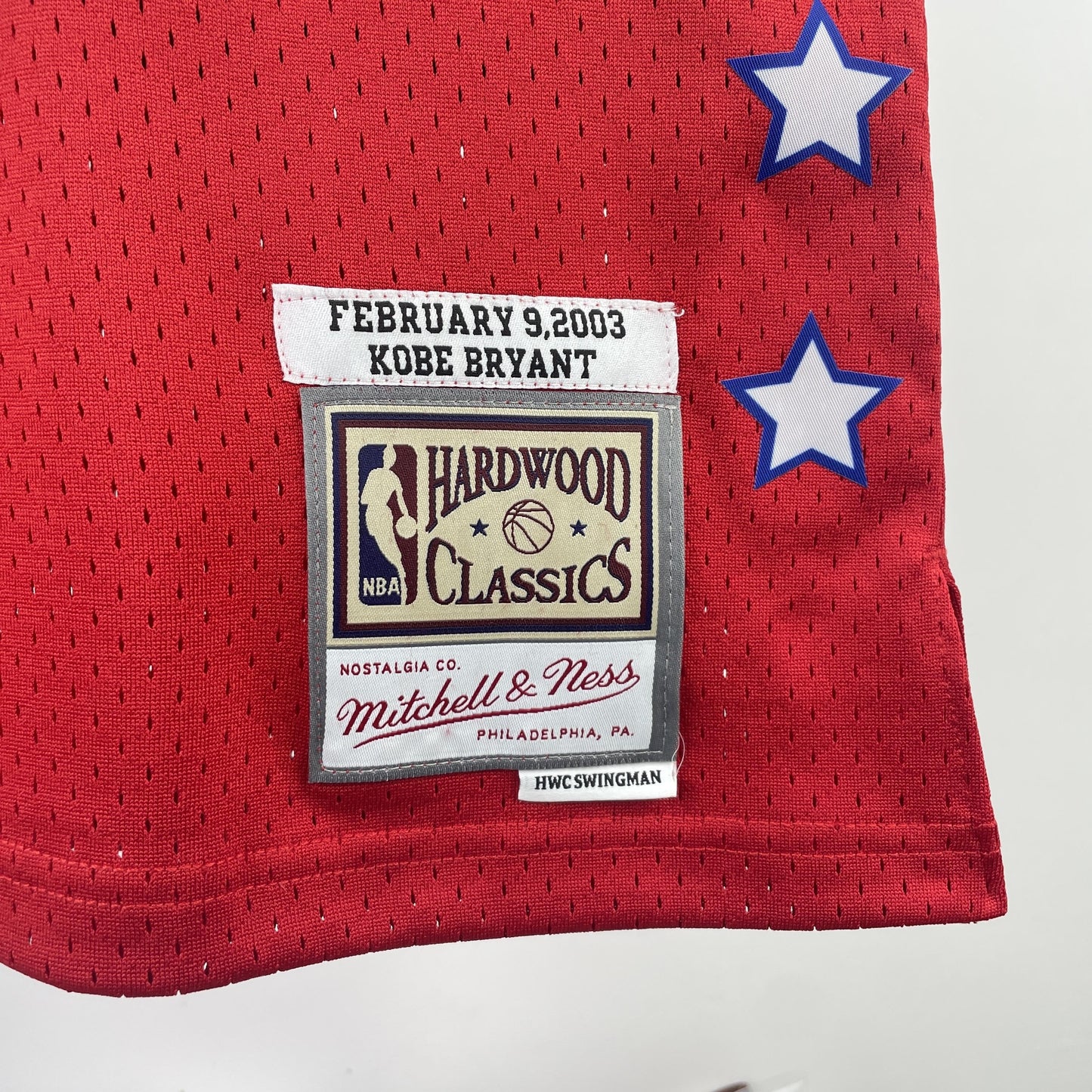 Swingman All Star West Mitchell & Ness Hardwood Classics 2003 Jersey