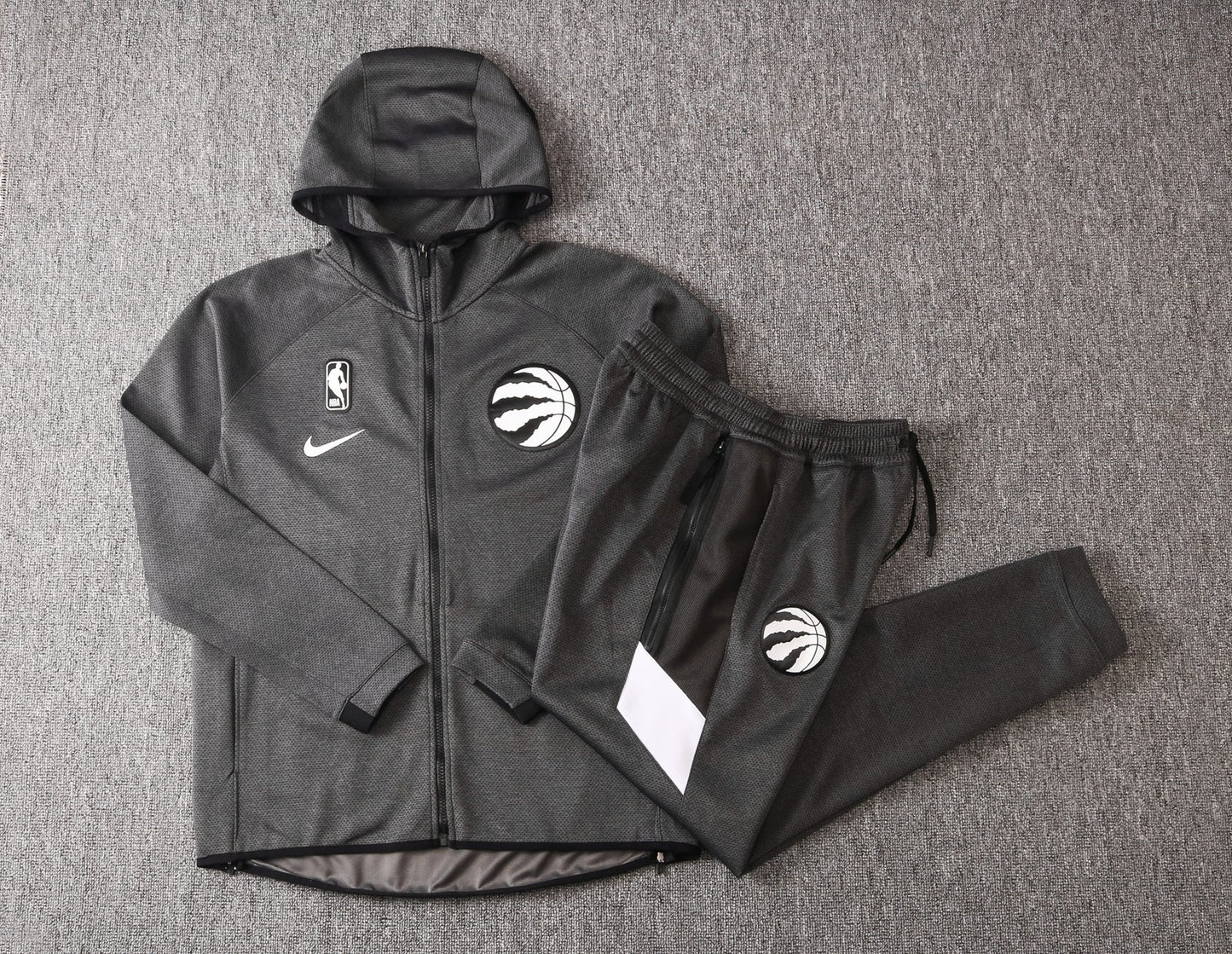 Toronto Raptors NBA Therma Flex Black Training Tracksuit
