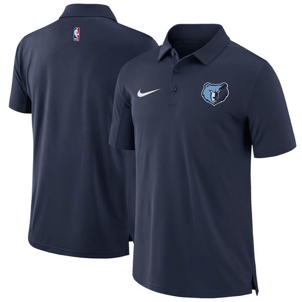 Memphis Grizzlies Navy Polo