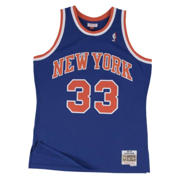Swingman New York Knicks Mitchell & Ness Hardwood Classics 1991/92 Blue Jersey