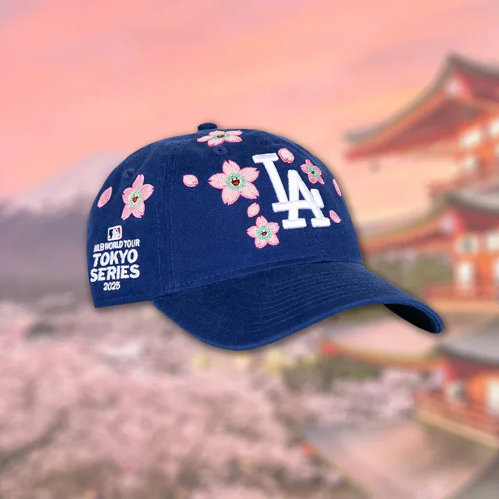 Dodgers x Takashi Murakami Tokyo Series 2025 Blue Cap