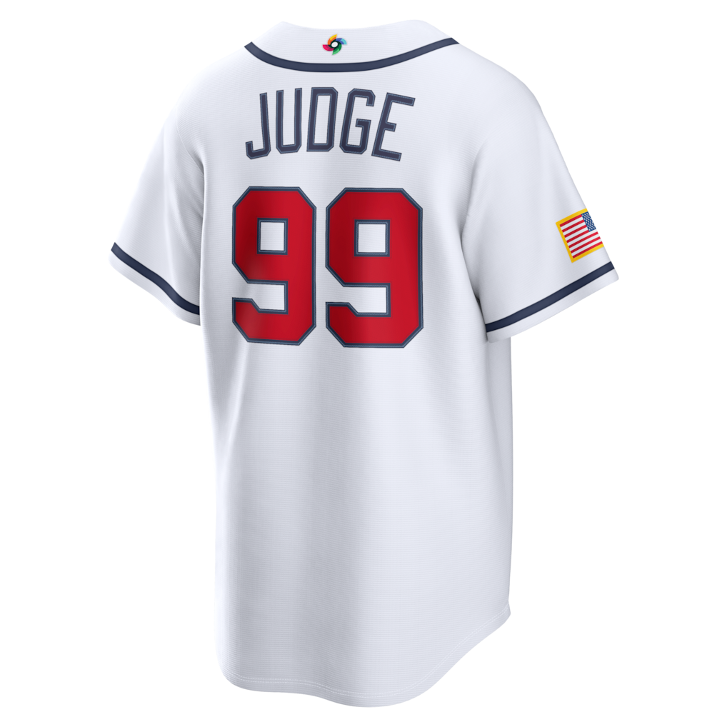 USA Baseball White 2026 World Baseball Classic Road Stadium Jersey