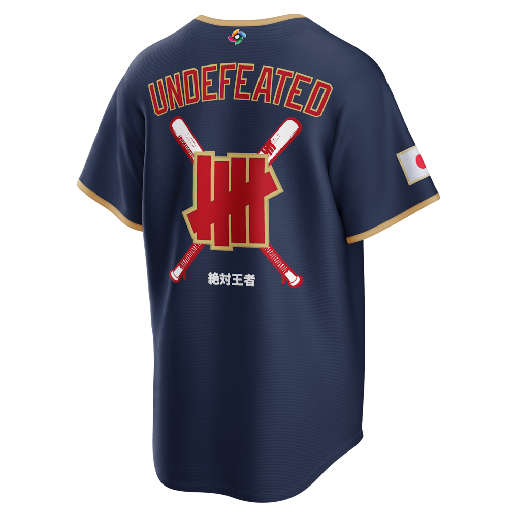 Japan Baseball Undefeated 2026 World Baseball Classic Road Stadium Navy Jersey