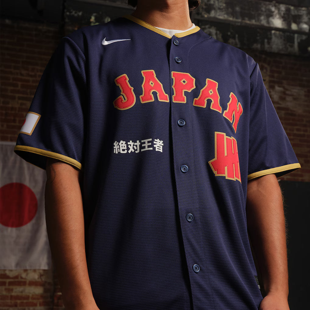 Japan Baseball Undefeated 2026 World Baseball Classic Road Stadium Navy Jersey