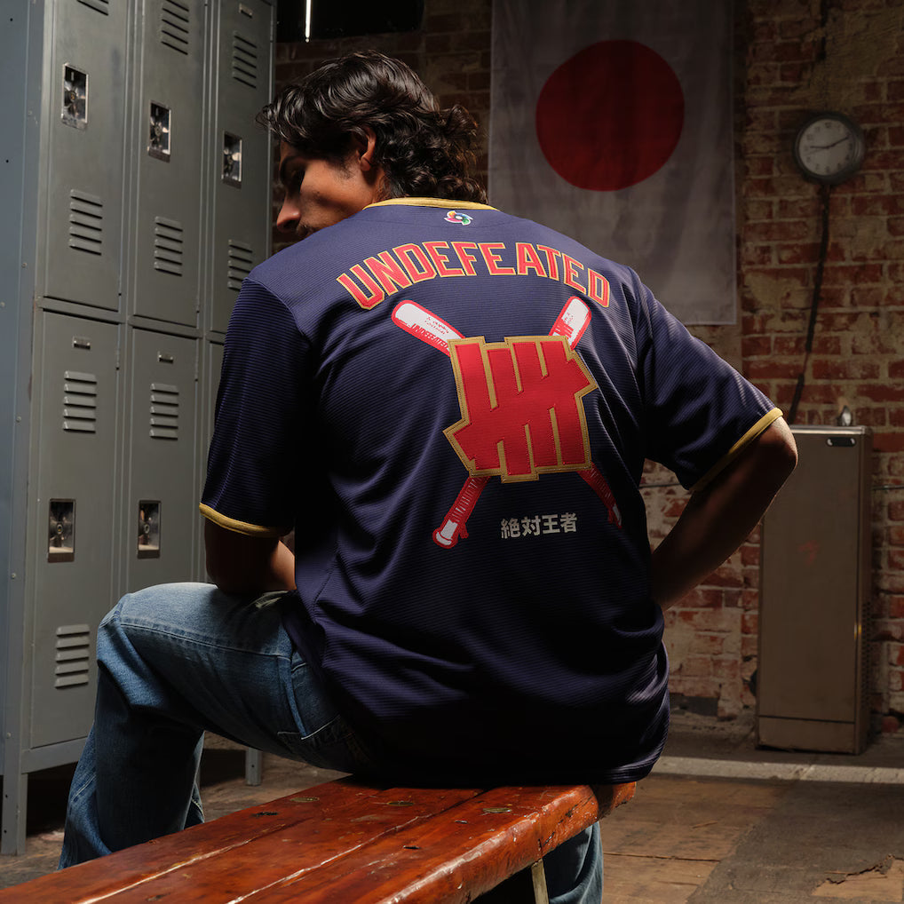 Japan Baseball Undefeated 2026 World Baseball Classic Road Stadium Navy Jersey