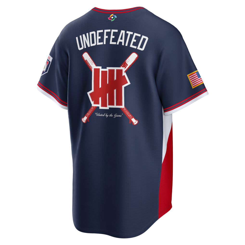 USA Baseball Undefeated 2026 World Baseball Classic Road Stadium Navy Jersey