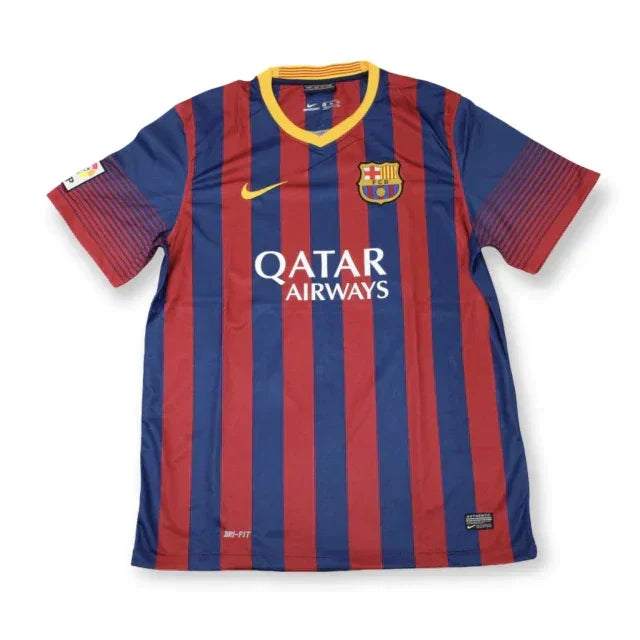 Barcelona 2013/14 Retro Messi #10 (Patches) Shirt