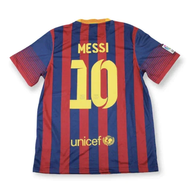 Barcelona 2013/14 Retro Messi #10 (Patches) Shirt