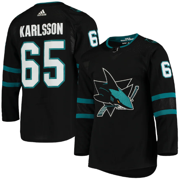San Jose Sharks Black Jersey