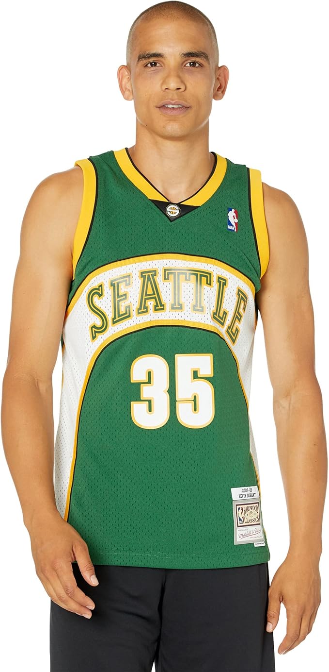 Swingman Seattle Supersonics Mitchell & Ness Hardwood Classics 2006/07 Green Jersey