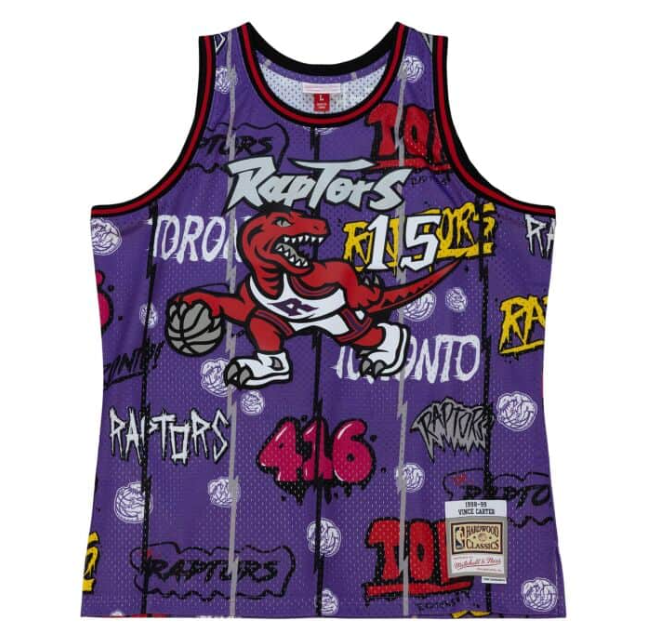 Swingman Slap Sicker Toronto Raptors Mitchell & Ness 1998/99 Jersey